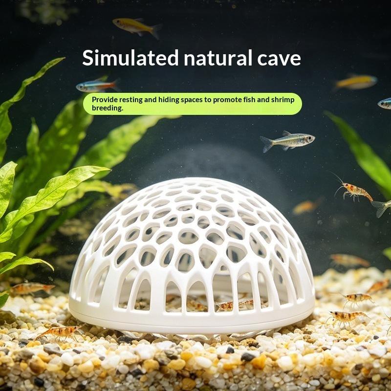 Aquarium Fish Betta - New Aquarium shrimp house Cave Mini