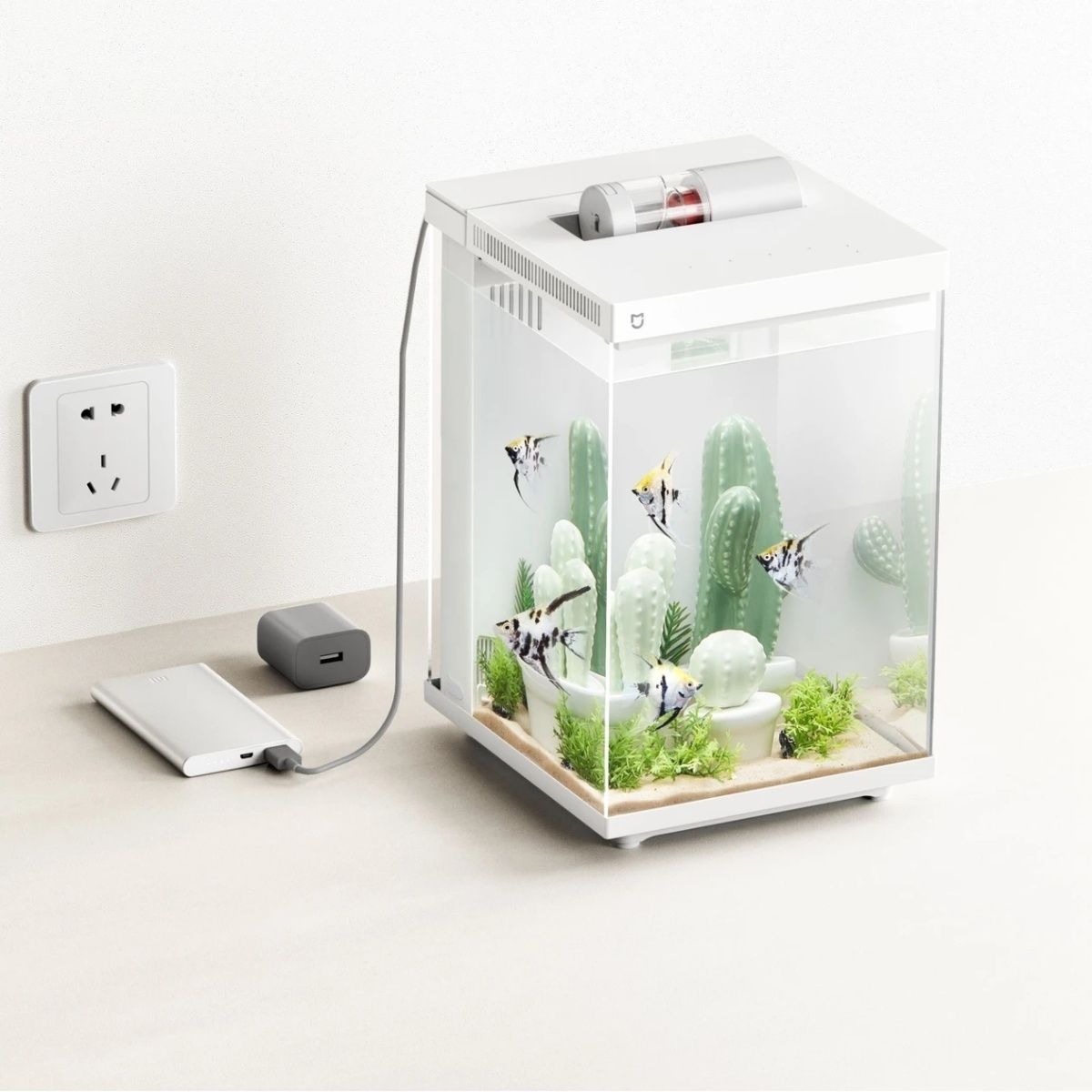Mijia Smart Desktop Aquarium 1 - огляд і ціна Xiaomi Aquarium Fish Tank