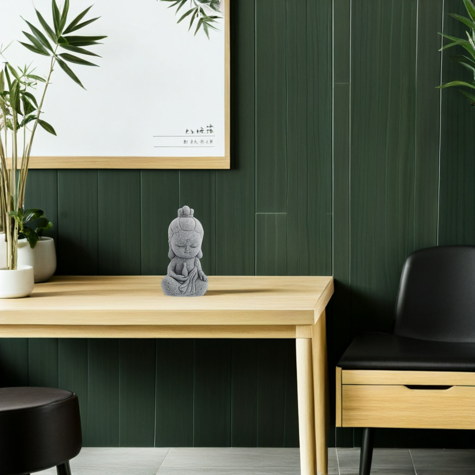 Mini Guan Yin Stone Buddha San - огляд і ціна Aquarium Decor