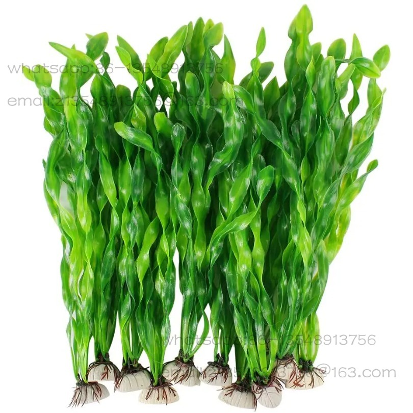 5/10pcs Plastic Aquarium Plant - огляд і ціна Aquarium Decor