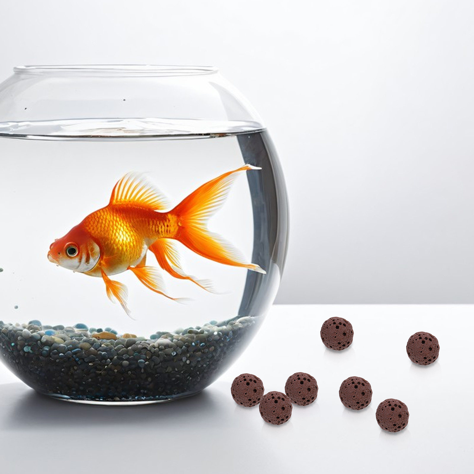 50Pcs Volcanic Stone Aquarium  - огляд і ціна Fish Tank Gravel
