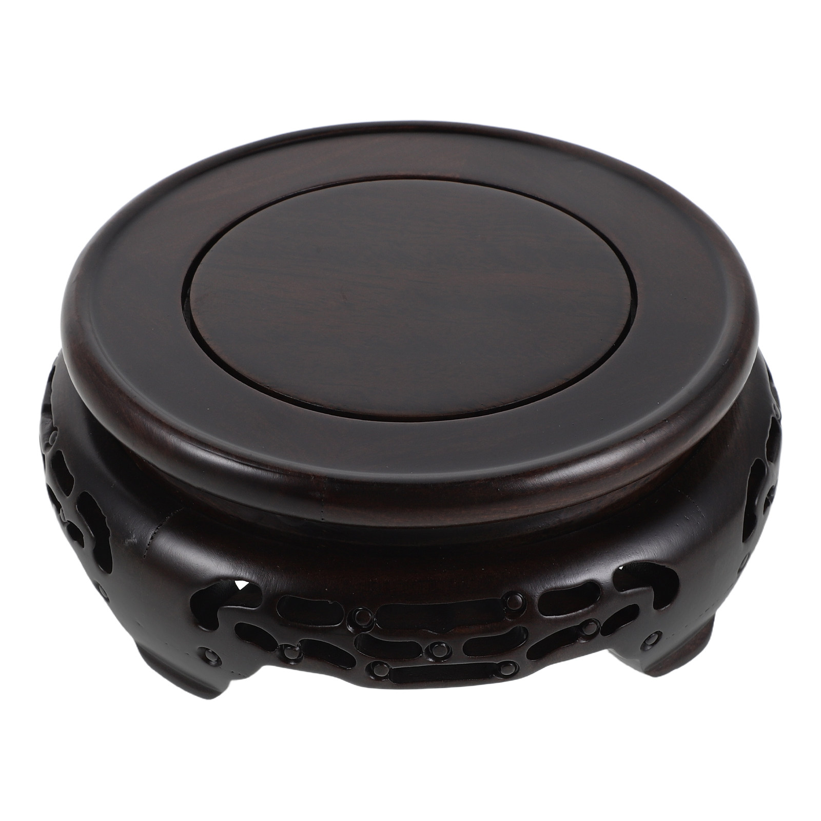 Wooden Vase Display Stand Roun - огляд і ціна Aquarium Plants