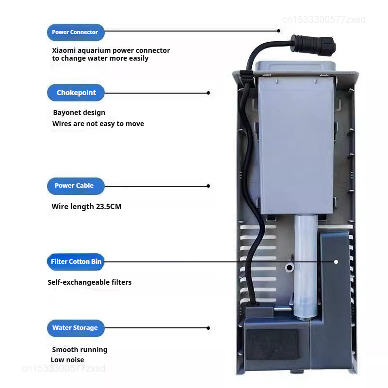 Fish Tank Water Pump for Xiaom - огляд і ціна Xiaomi Aquarium Fish Tank