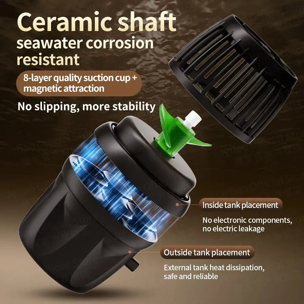 Jecod Jebao GMP Series Cordles - огляд і ціна Aquarium Pump