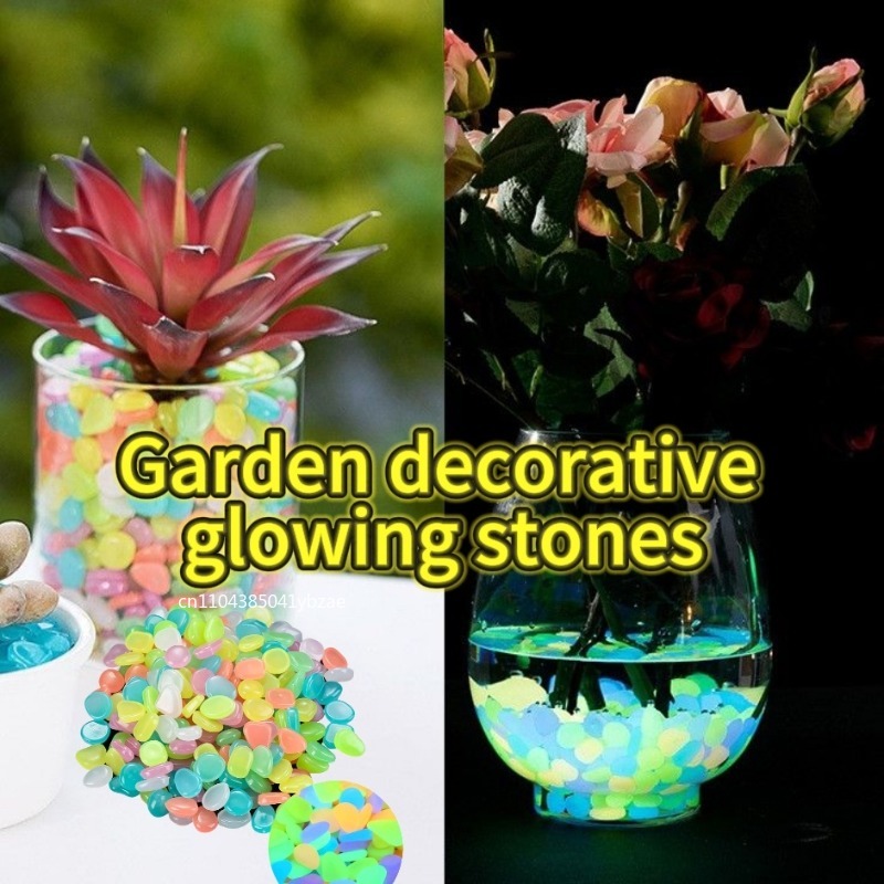 100-1000PCS Luminous Stone Gar - огляд і ціна Fish Tank Gravel